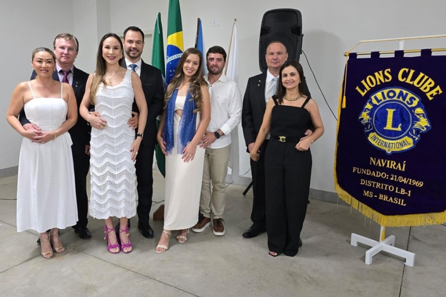 Lions Clube empossa novos sócios 