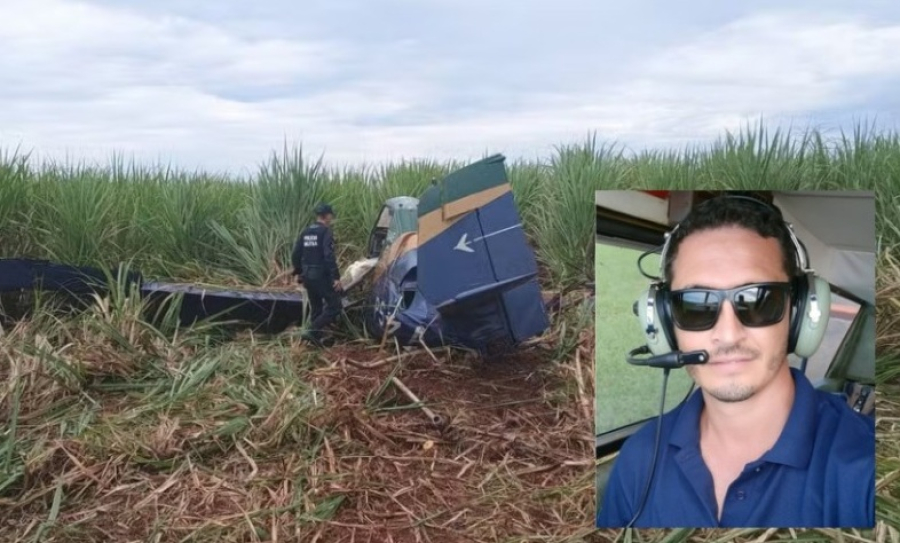 Era de Dourados o piloto morto na queda do avião agrícola 